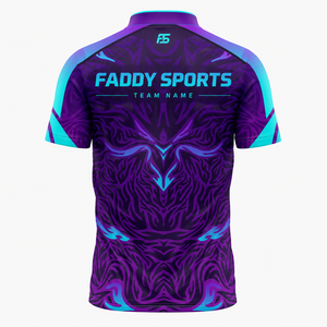 Camiseta de Esports Personalizada por Sublimación, Camiseta de Equipo de Juegos Profesional, Transpirable, de Secado Rápido, con Cierre de 1/4, para Jugadores Profesionales - Product Image 2