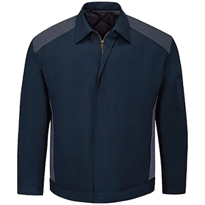 Vêtements de travail en polyester durables, respirants, anti-coupure, résistants à la chaleur, protection de niveau D 800C, coupe régulière, vêtements de sécurité pour l'usine - Product Image 1