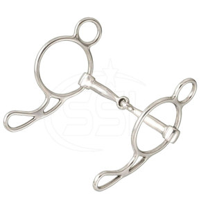 บิตม้าคุณภาพสูงทนทาน ผลิตจากสแตนเลสขัดเงา สำหรับฝึกซ้อมและขี่ม้า - Product Image 2