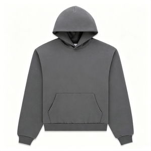 Conjunto de Sudadera con Capucha Oversize de Algodón Premium 100% de Alta Calidad, Estilo Y2K Hip Hop Urbano, con Estampado Puff y Flocado, Unisex Deportivo - Product Image 6