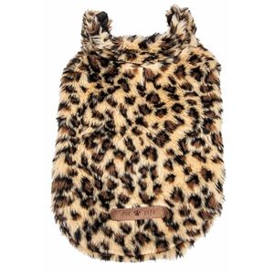 Lussuoso Cappotto per Cani in Pelliccia di Visone con Motivo Ghepardo, Giacca di Design Ravissante per Animali Domestici - Product Image 6