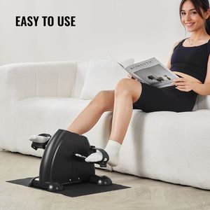 Mini Desk Bike <b>Pedal</b> Exerciser with Multi-Level Resistance Arm/Leg <b>Exercise</b> for Home Office Use - Product Image 6