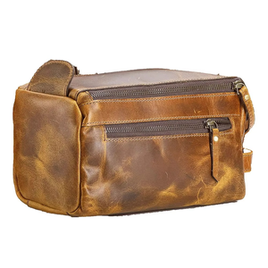 Bolsa de Aseo Vintage de Gran Capacidad con Cierre de Cremallera, Diseño de Letras en Poliéster, Resistente al Agua, para Viajes, para Hombre - Product Image 2