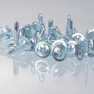 Tornillo Autorroscante de Cabeza Alada M5x20, Zincado, para Instalación en Estructuras Metálicas - Product Image 1