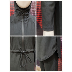 Traje de Baño Islámico Modesto para Mujer, Burkini de Poli Spandex, Mangas Largas, Corte Holgado, Etiqueta Personalizada OEM, Talla XXL, para Playa, Piscina, Verano - Product Image 4
