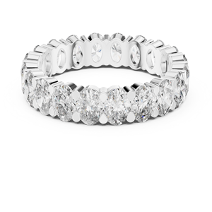 Anillo de Diamantes Cultivados en Laboratorio de Corte Ovalado y Redondo de Lujo, Joyería Elegante para Bodas, Proveedor Mayorista OEM - Product Image 4