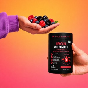 Gomitas de Hierro de Marca Privada OEM para Energía y Apoyo a la Hemoglobina - Product Image 6