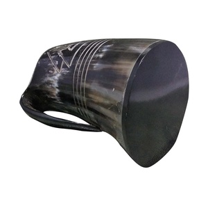 Calidad única hecha a mano vikingo servir cuerno taza Super marketing cuerno jarra hogar Hotel restaurante decoración caliente artículo de Navidad - Product Image 2