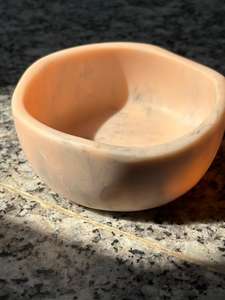 Grand bol de service à salade jetable écologique Forme arrondie Finition en résine bleue Cuisine Vaisselle Bols à soupe pour le marketing - Product Image 5