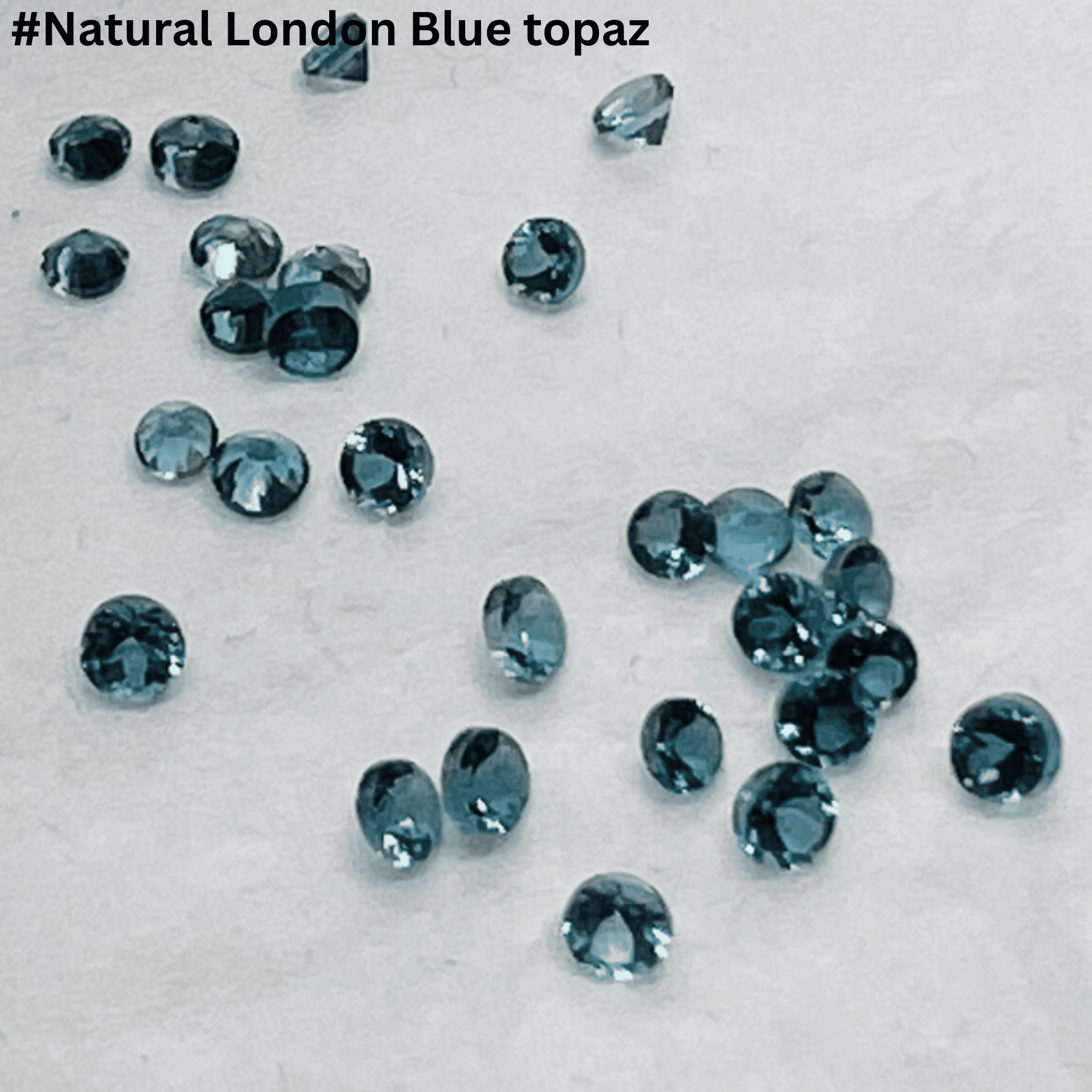 Natural LONDON BLUE TOPAZ