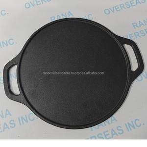 Cast Iron Non-Stick Pre-Seasoned Eco-Friendly Heavy Duty Dosa Tawa Flat Griddle <b>Pan</b> for Roti Chapati Pancake & Crepe Cooking - Product Image 6