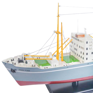 Bateau Maquette en Cèdre de Pin Irlandais de Haute Qualité 75cm, Peint à la Main, Décoration Nautique de Luxe pour la Maison, le Bureau, Cadeau, Artisanat - Product Image 6