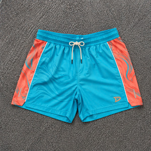 Pantalones Cortos Modernos de Pickleball para Hombre - Pantalones Cortos de Diseño de Secado Rápido con Elasticidad en 4 Direcciones y Paneles de Coral Sublimados Personalizados - Product Image 1