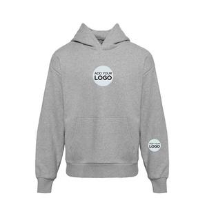 Hoodie en molleton délavé à l'acide, coupe courte - Product Image 3