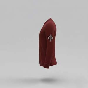 Camiseta de Manga Larga para Hombre, Cuello Redondo, 100% Algodón, Estilo Holgado, Casual, Personalizable Bajo Demanda, RIVIAN ATLANTIC, Calidad Premium 2026 - Product Image 5