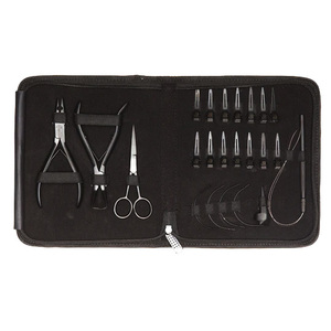 Kit Profesional de Alta Calidad para Instalación de Extensiones de Cabello con Pinzas de Acero Inoxidable para Uso Comercial - Product Image 2