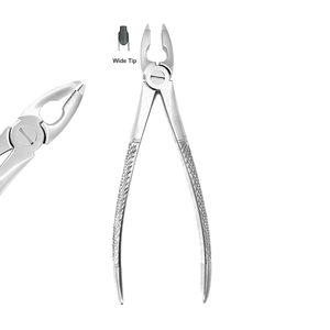 Pince de préhension profonde Fig 34A Centrals supérieurs Cains Pince d'extraction de qualité supérieure Motif anglais Ensemble dentaire Instruments chirurgicaux - Product Image 1
