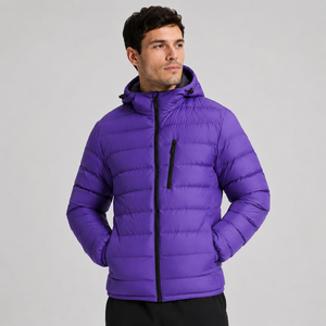 Blouson matelassé léger à capuche offrant une isolation fiable, un confort doux, un style élégant, idéal pour les tenues quotidiennes par temps froid. - Product Image 1