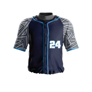 Camiseta de béisbol personalizada de marca privada con impresión de alta calidad de un experto en suministro global para empresas mayoristas. - Product Image 4