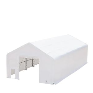 Cobertizo de Almacenamiento de Doble Estructura TMG DT3061 de 30 pies x 60 pies con Cubierta de PVC de 17 oz y Puertas de Acceso para Herramientas y Apartamentos - Product Image 5