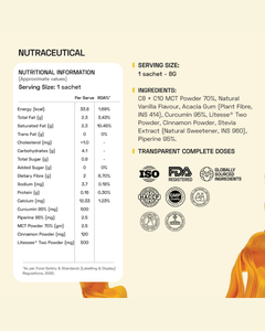 Mélange instantané de lait doré au curcuma Wonder Latte pour des bienfaits anti-inflammatoires et une boisson bien-être quotidienne - Product Image 5