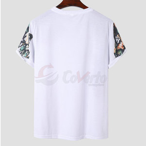 T-shirt a tinta unita, comoda, taglie forti, abbigliamento casual da uomo a prezzi ragionevoli - Product Image 2