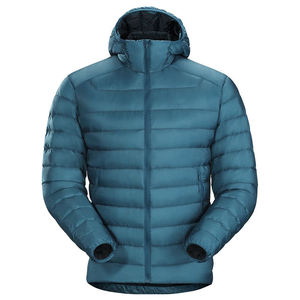 Quilted <b>Jacket</b> Insulated Winter Coat Custom Hooded Outdoor Outerwear Waterproof Breathable <b>Long</b> Sleeve Casual <b>Men</b> Puffer <b>Jacket</b> - Product Image 1