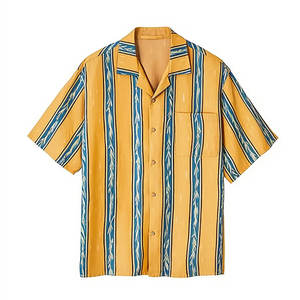 เสื้อฮาวายแฟชั่นใหม่สำหรับผู้ชาย ผ้าทนทาน ขายดี กำลังฮิต น้ำหนักเบา ราคาถูก คุณภาพสูง - Product Image 3