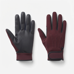 Gants d'équitation personnalisables pour hommes et femmes, légers, respirants, antidérapants, avec paume flexible pour l'entraînement - Product Image 4