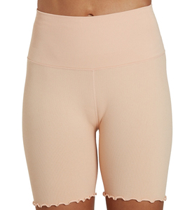 Shorts de sport unis pour femmes en Spandex/Modal, Leggings de fitness, de sport, de cyclisme et de yoga, sans couture, taille haute, extensibles dans quatre directions, respirants, 220g - Product Image 1