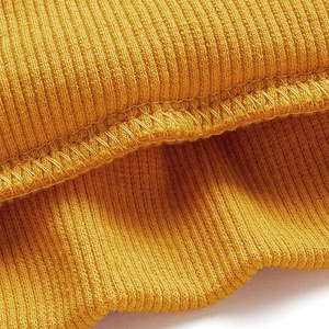 Sweat-shirt en coton avec broderie ou impression d'écran pour femmes, pull-over en molleton avec rayures - Product Image 4