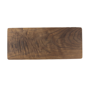 Bandeja de Servir Rectangular de Madera de Nogal Premium, Plato para Aperitivos con Divisiones, Bandeja Organizadora Decorativa para Escritorio con Ranura para Teléfono - Product Image 3