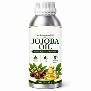 Aceite de Jojoba Virgen Sin Refinar 100% Puro y Natural Prensado en Frío para el Crecimiento del Cabello, Brillo Facial y Uñas - Product Image 1