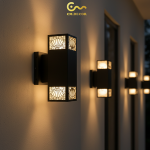 CM Decor Minimalist Waterproof LED Wall <b>Light</b> Inox Wall Sconce for Living Room Garden <b>Corridor</b> - Product Image 3