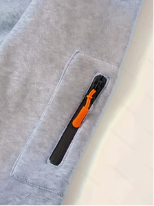 <b>Men</b> Solid Color Hooded Tracksuit Full Zip <b>Jacket</b> And Pants Two Piece Casual Athletic Set Regular Fit Autumn Wear - Product Image 3
