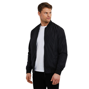 Blouson Bomber Homme Slim Fit Léger Col Montant Entièrement Zippé Respirant Style Streetwear Hiver - Product Image 1