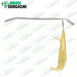 Retractor Quirúrgico de Fibra Óptica Estilo Ferreira de Acero Inoxidable para Cirugía Plástica, Aislado, HS-IS-166, Certificado CE por Hasni Surgical - Product Image 2