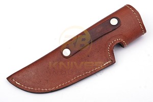 Funda de cuchillo de caza de madera personalizable premium con presilla para cinturón, soporte de hoja fija, duradera para camping al aire libre, OEM - Product Image 5