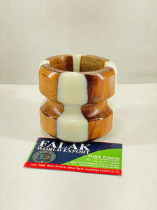 Brûleur d'encens en bois de résine, design artistique fait main, parfait pour le yoga, le spa, la prière, la méditation et l'usage aromatique quotidien à la maison. - Product Image 2