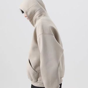 Survêtements personnalisés pour femmes, grammage lourd 500 GSM 350 GSM, en molleton polyester/coton, avec broderie, comprenant un sweat à capuche oversize et un short - Product Image 3