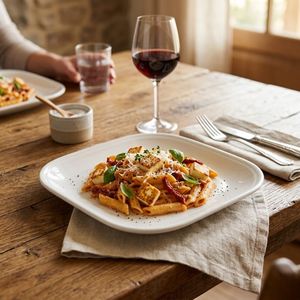 Classic Biodegradable Bagasse Jalebi Plate|Eco-Friendly Disposable Sugarcane <b>Pulp</b> Farsan Serving Plate for Parties & Events Use - Product Image 4