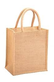 Eco-Friendly Stylish Jute Rope Handle Tote <b>Bag</b> Convenient <b>Canvas</b> <b>Shopping</b> <b>Bag</b> - Product Image 2