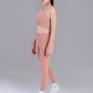 Conjunto Deportivo de Yoga para Mujer, 2 Piezas, sin Costuras, para Gimnasio, Venta al Por Mayor 2026 - Product Image 3