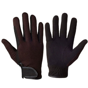 Gants d'équitation en cuir de conception nouvelle 2026, légers, professionnels, fabriqués pour l'équitation - Product Image 1