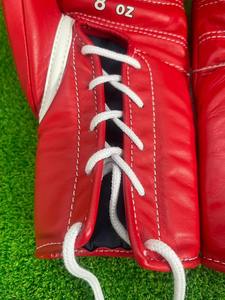 Gants de boxe à lacets rouges de haute qualité, nouveau design, gants de compétition Winning, logo personnalisé, gants à lacets Winning. - Product Image 5