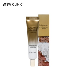 Crème pour les yeux anti-rides 3W Clinic Seolgukhwa Wellness Oriental Medicine 40g avec des ingrédients à base de plantes - Product Image 1