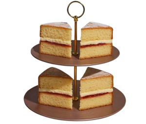 Latest Arrival Excellent Quality Eco-Friendly Food Grade Metal <b>Cake</b> Serving <b>Stand</b> Golden Finish <b>Marble</b> Base Pastries Cupcakes - Product Image 4