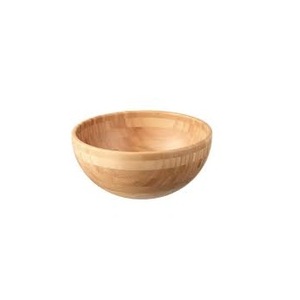 Tazón de Madera Artesanal Premium, Tazón Grande y Ligero para Servir Frutas y Ensaladas, Plato Decorativo para Aperitivos para el Hogar y Hoteles - Product Image 1