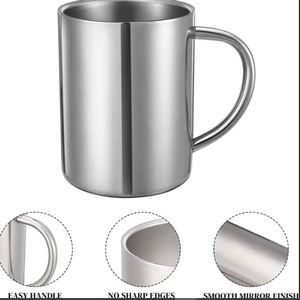 Taza de Café de Acero Inoxidable Irrompible con Logotipo Personalizado, Más Vendida, para Viajes, Campamentos y Actividades al Aire Libre, Taza de Doble Pared Portátil - Product Image 4