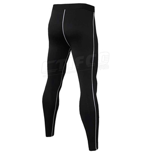 Low Moq <b>Men's</b> Compression <b>Leggings</b> High Waist Elastic Waist Gym Sports Wear Quick Dry Breathable <b>Waterproof</b> Spandex/Polyesters - Product Image 4